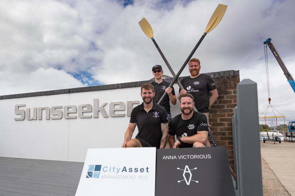 Sunseeker Poole Helps Four Friends Embarking on an Epic Rowing Adventure Across the Atlantic